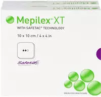 Mepilex XT 10x10 cm Schaumverband 10 St
