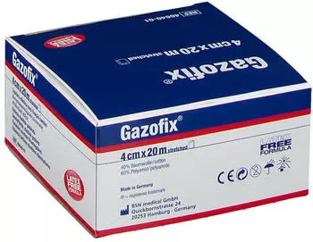 BSN Medical Gazofix Fixierbinde koh&auml;siv 4 cmx20 m