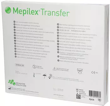 Mölnlycke Mepilex Transfer Schaumverband 20x50 cm steril (4 Stk.)