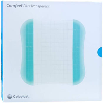 Coloplast Comfeel Plus Transparent Hydrokolloidverb.15x15 cm (5 Stk.)