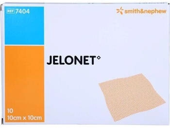 Eurim-Pharm Jelonet Paraffingaze 10x10 cm steril 10 St