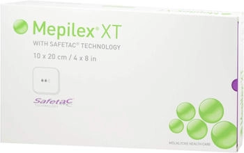 Mölnlycke Mepilex XT 10x20 cm Schaumverband 5 St