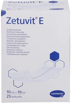 Avitamed Zetuvit E Saugkompressen steril 10x10 cm 25 St