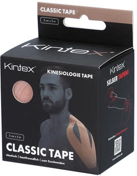 Kintex Kinesiologie Tape classic 5 cm x 5 m beige 1 stk Kintex Kinesiologie Tape classic 5 cm x 5 m beige 1 stk