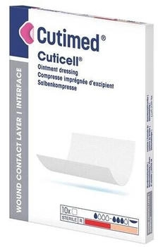 BSN Medical Cutimed Cuticell Salbenkompresse 7,5x20 cm 10 St