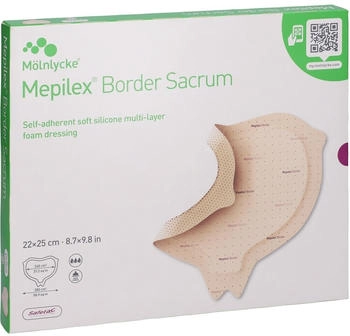 Kohlpharma Mepilex Border Sacrum Schaumverb.22x25 cm steril 5 St