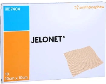 Emra-Med Jelonet Paraffingaze 10x10 cm steril 10 St
