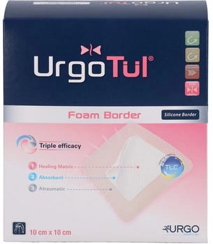 Urgo Urgotül Foam Border 10 x 10 cm Verband (20 Stk.)