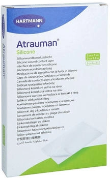 ToRa Atrauman Silicone Steril 5 x 7 cm Kompress (5 Stk.)