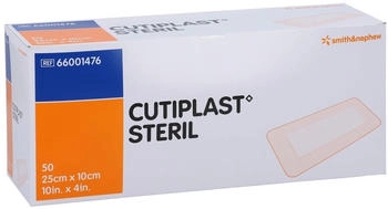 ToRa Cutiplast Steril Wundverband 10 x 25 cm (50 Stk.)