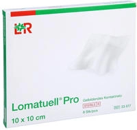 Lomatuell Pro 10x10 cm steril 8 St