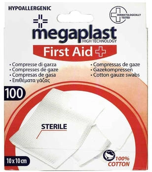 Axisis Gazekompressen 10x10 cm steril (100 Stk.)