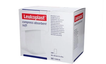 BSN Medical Leukoplast compress absorbent soft unste.10x20cm 100 St