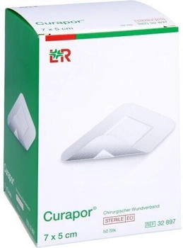B2B Medical Curapor Wundverband steril chirurgisch 5x7 cm 50 St