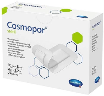 ToRa Cosmopor steril Wundverband 8x10 cm 25 St