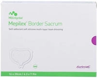 Mepilex Border Sacrum Schaumverb.16x20 c 10 St