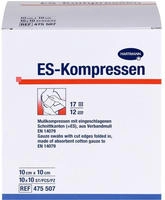 Es-kompressen Steril 10x10 cm 10X10 St