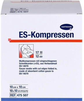 1001 Artikel Medical Es-Kompressen steril 10x10 cm 10X10 St