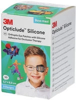 Opticlude 3M Silicone boys maxi 5,7x8 cm 50 St