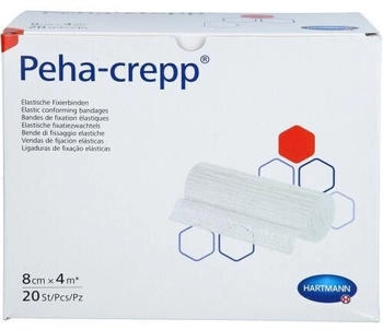 B2B Medical Peha Crepp Fixierbinde 8 cmx4 m 20 St