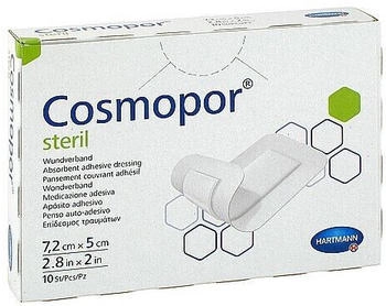B2B Medical Cosmopor steril Wundverband 5x7,2 cm 10 St