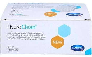 ToRa Hydroclean Kompressen 4 cm rund steril 10 St