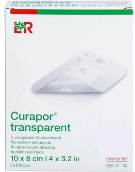 B2B Medical Curapor Wundverband steril transparent 8x10 cm 25 St