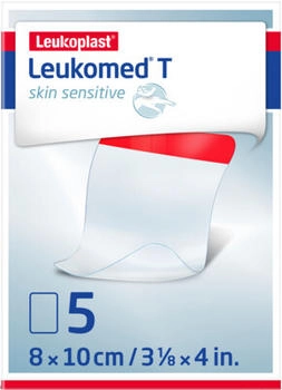 BSN Medical Leukomed T skin sensitive steril 10 cm x 8 cm 5 stk