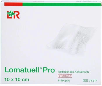 ACA Müller Lomatuell Pro 10x10 cm steril 8 St