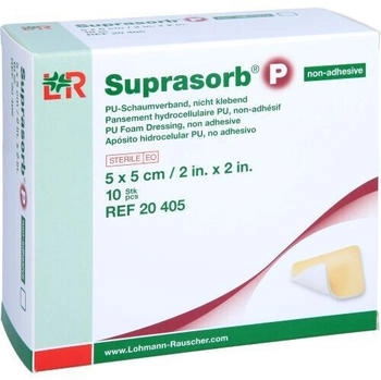 B2B Medical Suprasorb P PU-Schaumv.nicht klebend 5x5 cm 10 St