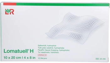 B2B Medical Lomatuell H Salbent&uuml;ll 10x20 cm steril 10 St