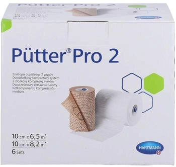 ToRa Pütterpro 2 2-komponenten-kompressionssystem 10 Cm 6X2 stk