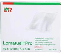 Lomatuell Pro 10x10 cm steril 10 St