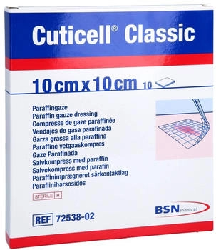 Kohlpharma Cuticell Classic Wundgaze 10x10 cm 10 St