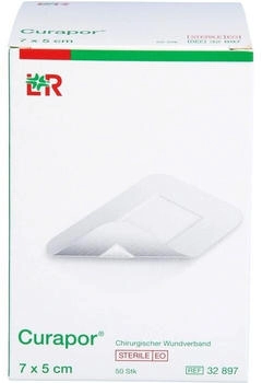 Kohlpharma Curapor Wundverband steril chirurgisch 5x7 cm 50 St