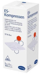 Eurim-Pharm Es-Kompressen unsteril 5x5 cm 8fach 100 St