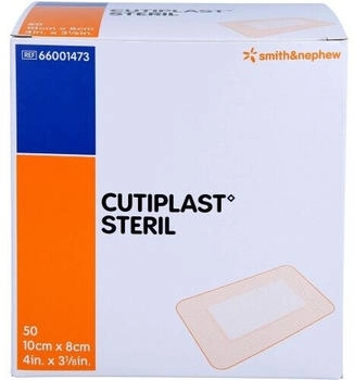 Eurim-Pharm Cutiplast steril Wundverband 8x10 cm 50 St