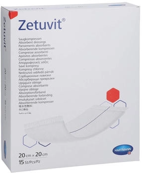 ToRa Zetuvit Saugkompressen steril 20x20 cm 15 St
