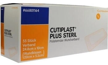 Smith & Nephew Cutiplast Plus steril 10x24,8 cm Verband 55 St