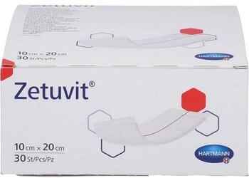 Eurim-Pharm Zetuvit Saugkompressen unsteril 10x20 cm 30 St