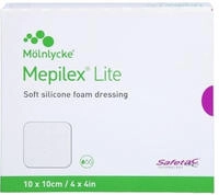 Mepilex Lite Schaumverband 10x10 cm ster 5 St