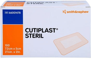 Emra-Med Cutiplast steril Wundverband 5x7,2 cm 100 St