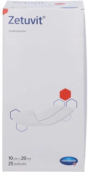 Avitamed Zetuvit Saugkompressen steril 10x20 cm 25 St