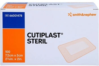 ACA Müller Cutiplast steril Wundverband 5x7,2 cm 100 St