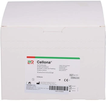 ACA Müller Cellona Synthetikwatte steril 10 cmx3 m 8 St