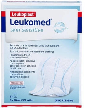 1001 Artikel Medical Leukomed skin sensitive steril 8x10 cm 5 St