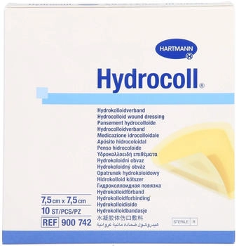 ACA Müller Hydrocoll Wundverband 7,5x7,5 cm 10 St