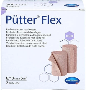 ACA M&uuml;ller P&uuml;tter Flex Duo Binde 8/10 cmx5 m 2 St