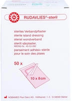 Rudavlies-steril Verbandpflaster8x10 cm 50 St