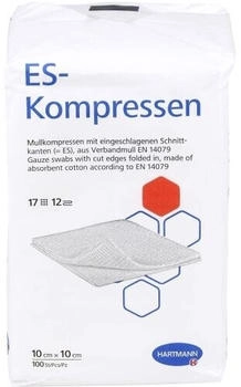 1001 Artikel Medical Es-Kompressen unsteril 10x10 cm 12fach 100 St